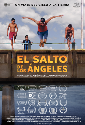 Poster El Salto de los Ángeles para LA fiesta del Cine