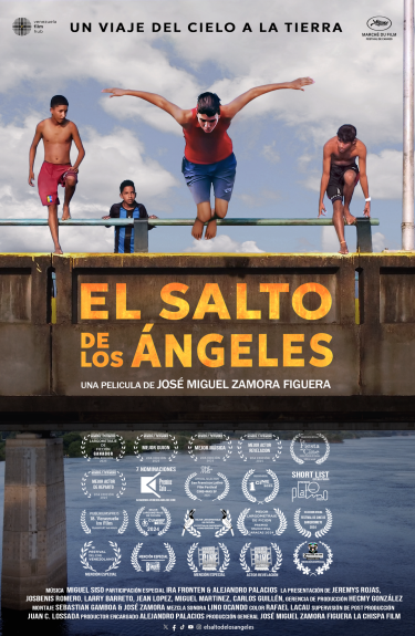 Poster El Salto de los Ángeles para LA fiesta del Cine